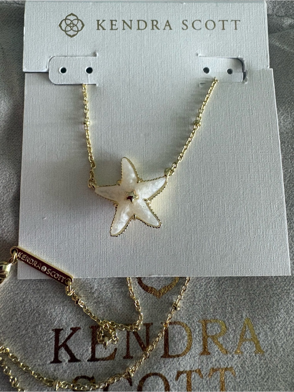 Kendra Scott, Parker starfish necklace